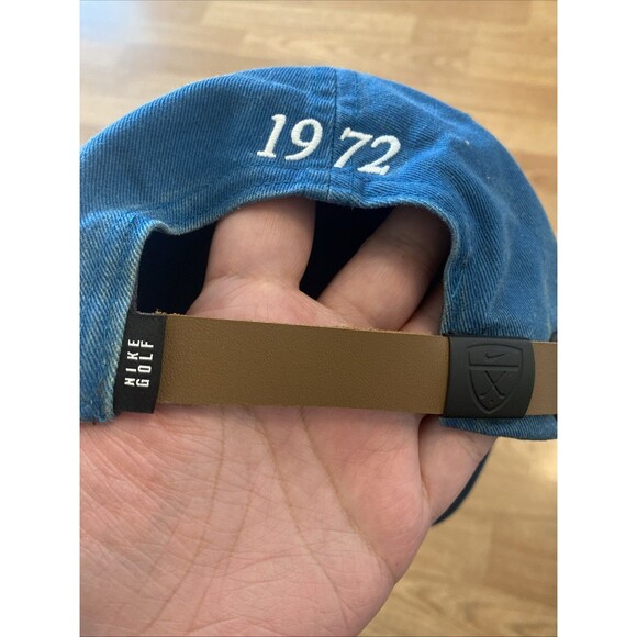 Nike Heritage86 Teal Strapback Golf Hat Cap OSFM - Picture 4 of 7